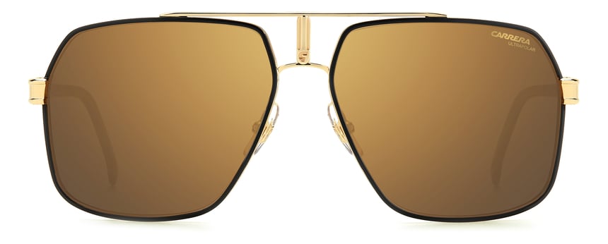 CARRERA-1055/S W3J*9K GOLD STRIPED RED(GREEN SHADED 62*15, Negro, hi-res image number 1